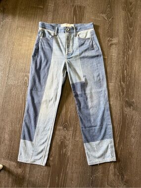 Designer Rag and Bone Miramar Nina Cigarette jeans in the Byron Patch wash